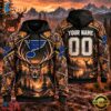 NHL St. Louis Blues 2026 Personalized Hunting Camo Design Hoodie, NHL Hockey 3D Shirt Nhl ST Louis Blues 2026 Personalized Hunting Camo Design Hoodie