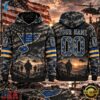 NHL St. Louis Blues Military Appreciation Design Personalized Hoodie, NHL Hockey 3D Shirt Nhl ST Louis Blues Military Appreciation Design Personalized Hoodie
