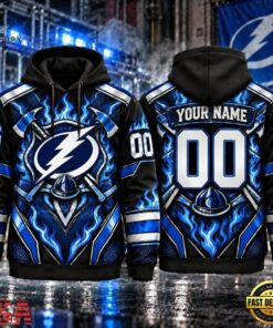 NHL Tampa Bay Lightning 2026 Honoring Firefighters Personalized Hoodie Shirt, NHL Hockey 3D Shirt Nhl Tampa Bay Lightning 2026 Honoring Firefighters Personalized Hoodie Shirt