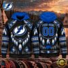 NHL Tampa Bay Lightning 2026 Native American Heritage Design Hoodie Shirt, NHL Hockey 3D Shirt Nhl Tampa Bay Lightning 2026 Native American Heritage Design Hoodie Shirt