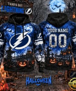 NHL Tampa Bay Lightning Special Halloween 2026 Design Hoodie Shirt, NHL Hockey 3D Shirt Nhl Tampa Bay Lightning Special Halloween 2026 Design Hoodie Shirt