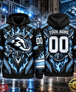 NHL Utah Mammoth 2026 Honoring Firefighters Personalized Hoodie Shirt, NHL Hockey 3D Shirt Nhl Utah Mammoth 2026 Honoring Firefighters Personalized Hoodie Shirt