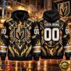 NHL Vegas Golden Knights 2026 Honoring Firefighters Personalized Hoodie Shirt, NHL Hockey 3D Shirt Nhl Vegas Golden Knights 2026 Honoring Firefighters Personalized Hoodie Shirt