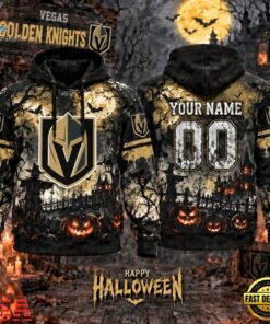 NHL Vegas Golden Knights Special Halloween 2026 Design Hoodie Shirt, NHL Hockey 3D Shirt Nhl Vegas Golden Knights Special Halloween 2026 Design Hoodie Shirt