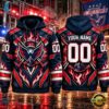 NHL Washington Capitals 2026 Honoring Firefighters Personalized Hoodie Shirt, NHL Hockey 3D Shirt Nhl Washington Capitals 2026 Honoring Firefighters Personalized Hoodie Shirt