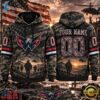 NHL Washington Capitals Military Appreciation Design Personalized Hoodie, NHL Hockey 3D Shirt Nhl Washington Capitals Military Appreciation Design Personalized Hoodie