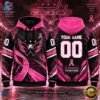NHL Washington Capitals Pink Fights Breast Cancer 2026 Personalized Hoodie Shirt, NHL Hockey 3D Shirt Nhl Washington Capitals Pink Fights Breast Cancer 2026 Personalized Hoodie Shirt