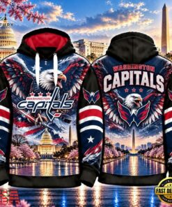 NHL Washington Capitals Special Mascot Design Concept Kit 2026 Hoodie Shirt, NHL Hockey 3D Shirt Nhl Washington Capitals Special Mascot Design Concept Kit 2026 Hoodie Shirt