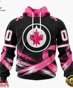 NHL Winnipeg Jets 2026 Hockey Pink Fights Breast Cancer Design Hoodie, TShirt, Sweatshirt, NHL Hockey 3D Shirt Nhl Winnipeg Jets 2026 Hockey Pink Fights Breast Cancer Design Hoodie Tshirt Sweatshirt 1