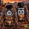 NHL Winnipeg Jets 2026 Personalized Hunting Camo Design Hoodie, NHL Hockey 3D Shirt Nhl Winnipeg Jets 2026 Personalized Hunting Camo Design Hoodie