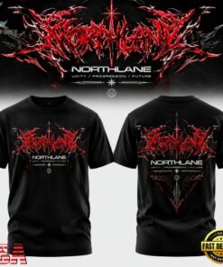 Northlane The Anemoia Tour 2026 Graphic 3D Shirt, Trending Music 3D Tee Northlane The Anemoia Tour 2026 Graphic 3D Shirt