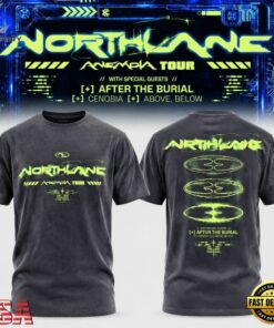 Northlane The Anemoia Tour 2026 Graphic Limited T Shirt, Trending Music 3D Tee Northlane The Anemoia Tour 2026 Graphic Limited T Shirt