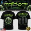 Northlane The Anemoia Tour 2026 T Shirt, Trending Music 3D Tee Northlane The Anemoia Tour 2026 T Shirt