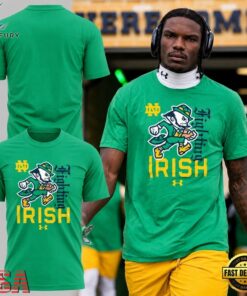 Notre Dame Fighting Irish NCAA 2026 Green T Shirt, Viral 3D Graphic Tee Notre Dame Fighting Irish Ncaa 2026 Green T Shirt