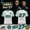 Oasis Live ‘27 Signature Raglan T Shirt, Trending Music 3D Tee Oasis Live 27 Signature Raglan T Shirt