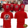 Ohio State Buckeyes Volleyball 2026 Red T Shirt, Viral 3D Graphic Tee Ohio State Buckeyes Volleyball 2026 Red T Shirt