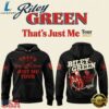 Oklahoma Sooners x Riley Green Thats Just Me Tour 2026 Black Hoodie, Trending Music 3D Tee Oklahoma Sooners X Riley Green Thats Just ME Tour 2026 Black Hoodie