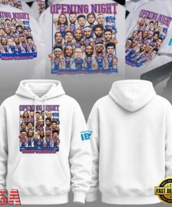 Philadelphia 76ers Opening Night Team Print 2026 Hoodie, Viral 3D Graphic Tee Philadelphia 76ers Opening Night Team Print 2026 Hoodie