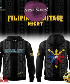 Philadelphia Eagles 2026 Filipino Heritage Night Limited Edition Hoodie, Viral 3D Graphic Tee Philadelphia Eagles 2026 Filipino Heritage Night Limited Edition Hoodie