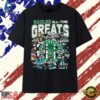 Philadelphia Eagles All Time Greats Players Signature Football T Shirt, Trendy 2D Print Shirt Philadelphia Eagles All Time Greats Players Signature Football T Shirt