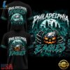 Philadelphia Eagles Halloween 2026 Black T Shirt, Viral 3D Graphic Tee Philadelphia Eagles Halloween 2026 Black T Shirt