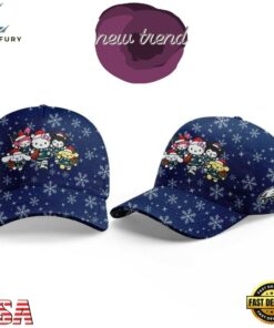 Philadelphia Eagles Hello Kitty Christmas Day 2026 Special New Cap, Fashion Baseball Cap Philadelphia Eagles Hello Kitty Christmas Day 2026 Special New Cap