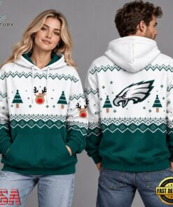 Philadelphia Eagles NFL Christmas 2026 Limited Edition Hoodie, Sports Fans 3D Shirt Philadelphia Eagles Nfl Christmas 2026 Limited Edition Hoodie