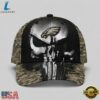 Philadelphia Eagles NFL Halloween Military Skull Camo Classic Cap, Football Limited Edition Cap Philadelphia Eagles Nfl Halloween Military Skull Camo Classic Cap
