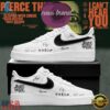 Pierce the Veil I Can’t Hear You World Tour 2026 White Air Force 1 Shoes, Music Lover AF1 Shoes Pierce The Veil I Can T Hear You World Tour 2026 White Air Force 1 Shoes