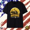 Pittsburgh Penguins Happy Halloween City Skyline T Shirt, Trendy 2D Print Shirt Pittsburgh Penguins Happy Halloween City Skyline T Shirt