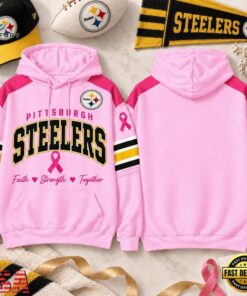 Pittsburgh Steelers 2026 NFL Breast Cancer Awareness Game Day Hoodie Shirt, Sports Fans 3D Shirt Pittsburgh Steelers 2026 Nfl Breast Cancer Awareness Game Day Hoodie Shirt