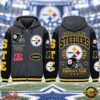Pittsburgh Steelers NFL Gridiron Heritage Zip Hoodie, Sports Fans 3D Shirt Pittsburgh Steelers Nfl Gridiron Heritage Zip Hoodie