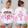 Pittsburgh Steelers NFL Pink Ribbon Stronger Together Breast Cancer Awareness Hoodie, Sports Fans 3D Shirt Pittsburgh Steelers Nfl Pink Ribbon Stronger Together Breast Cancer Awareness Hoodie