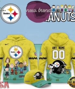 Pittsburgh Steelers x Peanuts 2026 Special New Hoodie, Viral 3D Graphic Tee Pittsburgh Steelers X Peanuts 2026 Special New Hoodie