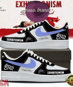 Rebecca Black Exhibitionism on Tour 2026 Air Force 1 Shoes Sneakers, Music Lover AF1 Shoes Rebecca Black Exhibitionism ON Tour 2026 Air Force 1 Shoes Sneakers