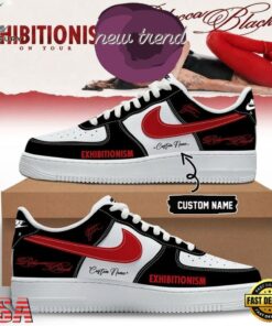 Rebecca Black Exhibitionism on Tour 2026 Limited Edition Air Force 1 Shoes Sneakers, Music Lover AF1 Shoes Rebecca Black Exhibitionism ON Tour 2026 Limited Edition Air Force 1 Shoes Sneakers
