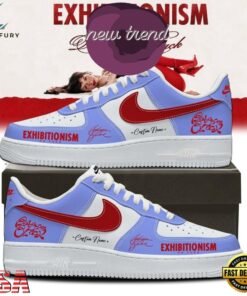 Rebecca Black Exhibitionism on Tour 2026 New Design Air Force 1 Shoes Sneakers, Music Lover AF1 Shoes Rebecca Black Exhibitionism ON Tour 2026 New Design Air Force 1 Shoes Sneakers