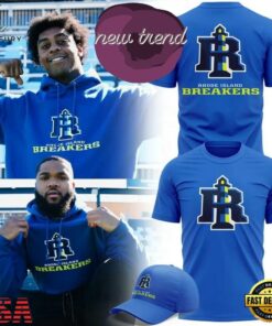 Rhode Island Breakers Primary Logo 2026 Special New T Shirt, Viral 3D Graphic Tee Rhode Island Breakers Primary Logo 2026 Special New T Shirt
