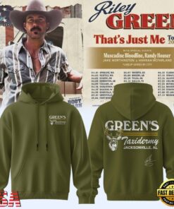 Riley Green That’s Just Me Tour 2027 Signed 3D Hoodie, Trending Music 3D Tee Riley Green That S Just ME Tour 2027 Signed 3D Hoodie