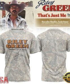 Riley Green That’s Just Me Tour 2027 Signed 3D Shirt, Trending Music 3D Tee Riley Green That S Just ME Tour 2027 Signed 3D Shirt