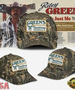 Riley Green That’s Just Me Tour 2027 Signed Cap, Music Lover Baseball Cap Riley Green That S Just ME Tour 2027 Signed Cap