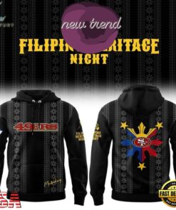 San Francisco 49ers 2026 Filipino Heritage Night Limited Edition Hoodie, Viral 3D Graphic Tee San Francisco 49ers 2026 Filipino Heritage Night Limited Edition Hoodie