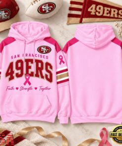 San Francisco 49ers 2026 NFL Breast Cancer Awareness Game Day Hoodie Shirt, Sports Fans 3D Shirt San Francisco 49ers 2026 Nfl Breast Cancer Awareness Game Day Hoodie Shirt