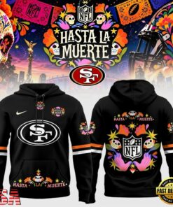 San Francisco 49ers Football US Hasta la Muerte 2026 Limited Edition Hoodie Shirt, Viral 3D Graphic Tee San Francisco 49ers Football US Hasta LA Muerte 2026 Limited Edition Hoodie Shirt