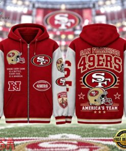 San Francisco 49ers NFL Gridiron Heritage Zip Hoodie, Sports Fans 3D Shirt San Francisco 49ers Nfl Gridiron Heritage Zip Hoodie
