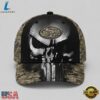 San Francisco 49ers NFL Halloween Military Skull Camo Classic Cap, Football Limited Edition Cap San Francisco 49ers Nfl Halloween Military Skull Camo Classic Cap