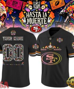 San Francisco 49ers NFL Hasta la Muerte 2026 Personalized Football Jersey, Fashion Football Jersey San Francisco 49ers Nfl Hasta LA Muerte 2026 Personalized Football Jersey