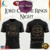 San Francisco 49ers x The Lord of the Rings 2026 Special New Black T Shirt, Viral 3D Graphic Tee San Francisco 49ers X The Lord OF The Rings 2026 Special New Black T Shirt
