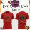 San Francisco 49ers x The Lord of the Rings 2026 Special New Red T Shirt, Viral 3D Graphic Tee San Francisco 49ers X The Lord OF The Rings 2026 Special New Red T Shirt