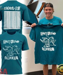 San Jose Sharks Sharks WillMack Concert Limited Edition 2026 T Shirt, Viral 3D Graphic Tee San Jose Sharks Sharks Willmack Concert Limited Edition 2026 T Shirt